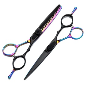 Ciseaux de coiffure professionnels 7 8 9 pouces haute dureté 400C ciseaux de coiffeur pointus en acier inoxydable ciseaux de cheveux - Product Image 1