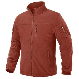 Veste coupe-vent softshell pour homme de haute qualité, logo personnalisé, polyester et élasthanne, légère, fermeture éclair intégrale, imperméable, doublée de polaire d'hiver - Product Image 5
