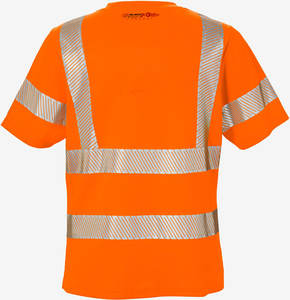 Camiseta resistente al fuego de alta visibilidad de secado rápido Camisetas de manga corta de alta visibilidad certificadas por ANSI para uso industrial - Product Image 4
