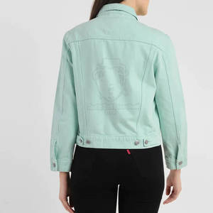 Chaqueta Vaquera para Mujer al por Mayor con MOQ Bajo, Fabricada en Pakistán, Nuevo Diseño de Chaqueta Vaquera para Mujer Adulta, 2026 - Product Image 3