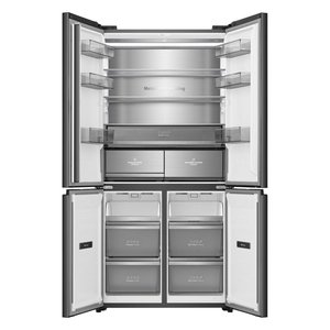 Refrigerador Hisense Multipuertas 91.1x60x190cm Total No Frost Negro Cristal Clase E Cuatro Puertas - Product Image 5