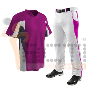 Uniforme de béisbol con impresión por sublimación, uniforme de béisbol personalizado OEM, uniforme de béisbol de buena calidad - Product Image 2