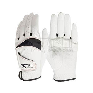 Gants de golf en cuir véritable micro-doux rose pour femmes gants de sport antidérapants respirants Logo personnalisé Style de mode pour une utilisation en salle de sport - Product Image 1