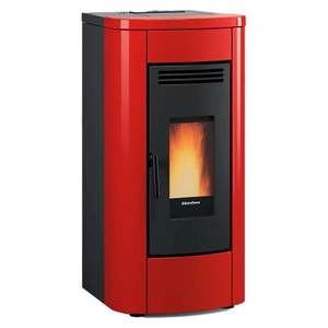 Estufa de Pellets KLAUDIA 5.0 Evo Bordeaux 8kW 5 Estrellas Clase A+ 1292304 - Product Image 1
