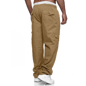 2023 Top vente léger hommes taille moyenne Style décontracté 100% coton pantalon écologique OEM Service haute fabricant vente - Product Image 4