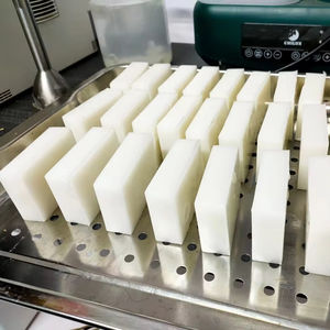 สบู่บํารุงผิวหน้าและผิวกรดข้าวธรรมชาติ 100% สบู่แฮนด์เมด 120 กรัม ทรงสี่เหลี่ยมกลม ทรงสี่เหลี่ยม ANGLE - Product Image 3