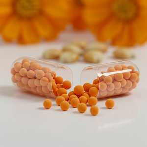 Microesferas y Perlas Encapsuladas de Zeaxantina para Cápsulas, Gomitas, Proteína en Polvo y Bebidas Efervescentes - Product Image 2