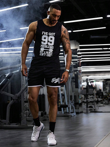 Offre Spéciale coton sport musculation hommes gym stringer hommes débardeur avec personnalisation complète du design et du tissu - Product Image 3
