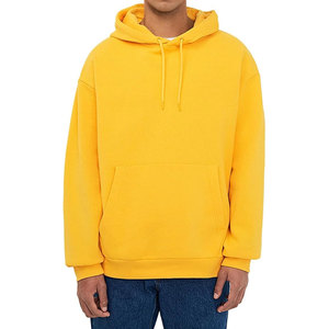 Oversized <b>Blue</b> Blank Fleece Hoodie Premium Cotton Mens Hoodie with Side Drawstring Hem <b>for</b> Print Embroidery <b>Hoodies</b> - Product Image 4