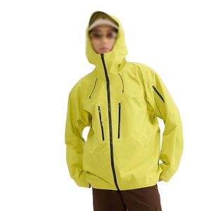 Chaqueta de esquí y snowboard unisex OEM para invierno, roja, impermeable, con calefacción, cierre de cremallera, estampada, talla grande, con capucha. - Product Image 6