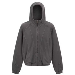 Sweat à capuche lourd de haute qualité pour hommes, vêtements d'hiver en polaire personnalisés Sweats à capuche personnalisés pour hommes - Product Image 4