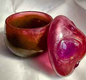 Frascos Redondos de Resina para Productos de Cuidado de la Piel, Almacenamiento de Cosméticos y Embalaje de Regalos Hechos a Mano, Decoración del Hogar, Almacenamiento y Exhibición - Product Image 1