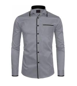 La Mejor Oferta en Camisas de Manga Larga con Botones para Hombre, 100% Algodón, Transpirables, Teñidas con Hilo Sostenible, Antiencogimiento, para Verano - Product Image 6
