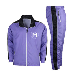 Windbreaker Jogger Set For Men's Plus Size Two Piece Breathable Windbreaker Set With Custom Design And Size - Product Image 3