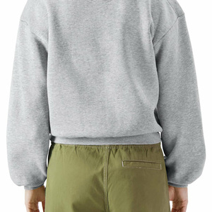 Femmes 100% coton surdimensionné col rond à capuche respirant Anti-rétrécissement dames décontracté hiver pull sweat long automne porter - Product Image 6
