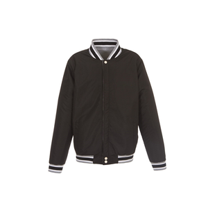 Best Selling Men's Letterman Jackets with Stand Collar Front Logo-Price - Product Image 3