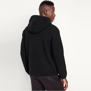 Sudaderas con capucha cálidas de invierno para hombre más populares, suéter de alta calidad hecho en fábrica, sudaderas térmicas para hombre estilo Sherpa - Product Image 3