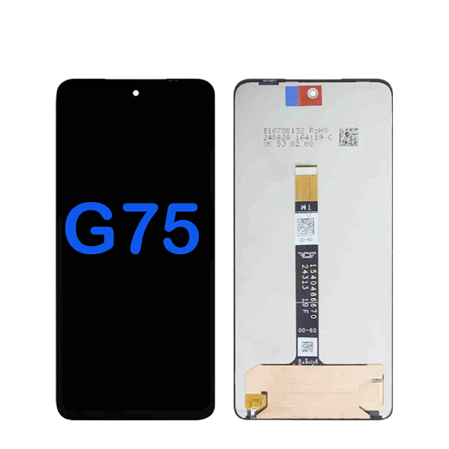 Original High Touch Screen Digitizer LCD + TOUCH + Frame Assembly Motorola Moto G75 1 Year Warranty 100% Tested Wholesale