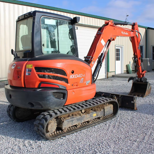 Mini-pelle KX040-4 Kubota Mini-pelle de 4 tonnes à vendre avec un moteur puissant Pelleteuse compacte à bas prix - Product Image 1
