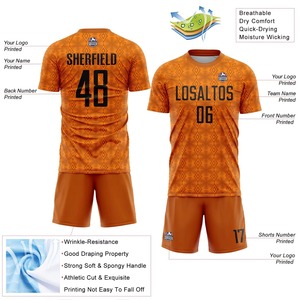 Conjunto completo de alta calidad, camiseta de fútbol, tela sublimada de secado rápido, uniforme de desgaste de fútbol, fabricante profesional, uniforme de fútbol - Product Image 3