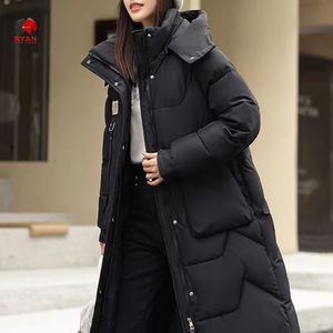 Vestes longues matelassées de qualité supérieure, écologiques, fabriquées en usine, créez votre propre design, vestes confortables - Product Image 4