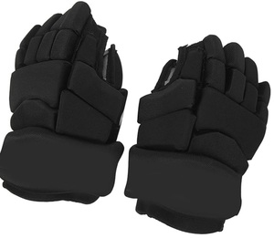 Guantes de hockey sobre hielo negros personalizados de estilo profesional a un precio - Product Image 4