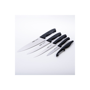 Juego de Cuchillos de Acero Inoxidable Ecco de 5 Piezas con Estuche - Product Image 3