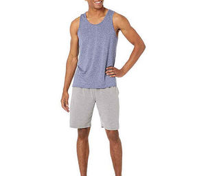 Gilet d'entraînement avec logo personnalisé pour hommes Débardeurs respirants à séchage rapide Vente en gros Chemise de gym tricotée décontractée Vêtements pour hommes grande taille - Product Image 2