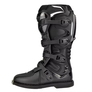 Bottes de moto de course sportives en cuir imperméable et respirant pour hommes en gros, nom d'équipe personnalisé, prix bas - Product Image 2