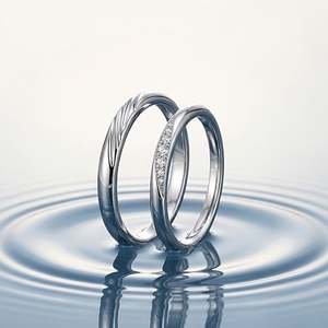 ชุดแหวนคู่หมั้นเงินแท้ชุบโรเดียมสุดโรแมนติก - Product Image 3