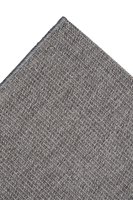 Tapis en sisal naturel gris de qualité supérieure, couleur unie, style moderne, tissé, résistant aux taches, antiallergique, antibactérien, durable