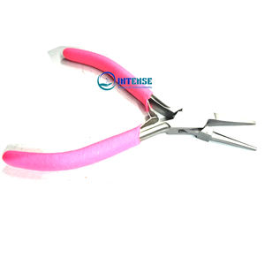 Alicates Profesionales de Acero Inoxidable de 5 Pulgadas para Hacer Joyas, Herramienta de Modelado de Alambre de Punta Redonda y Plana para Manualidades de Joyería y Trabajos Artísticos - Product Image 2