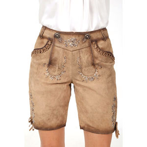 Mujeres Original Lederhosen alemán bávaro pantalones calientes señoras Lederhosen mujeres señoras Octoberfest traje Damen Wurst Fest disfraz - Product Image 3