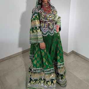 New Arrival Afghani Pakistani Wedding Party Wear Dresses for Women Heavy Embroidery Bohemian Vintage Afghan Kuchi Dresses Women - Product Image 6