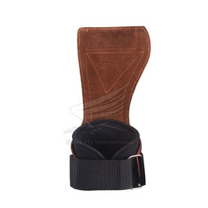 Agarres de Halterofilia Profesionales de Alta Calidad OEM, Servicio Personalizado, Material de Neopreno, Ajustables, Transpirables y Ligeros para Hombre - Product Image 2