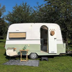Off-Road Mini RV Mejor venta Camping y remolque de viaje 4x4 Compatible Camper Van Trailer. - Product Image 3