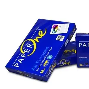 Toptan PaperOne fotokopi kağıdı 70gsm 75gsm 80gsm 500 yaprak başına A4 A4 bilgisayar kağıdı 8 1 2X11 beyaz OEM ahşap kutu Gsm ambalaj