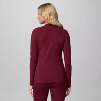 Chemise de base à manches longues pour femmes, coupe ajustée, protection UV, évacuation de l'humidité, tissu respirant et à séchage rapide OEM ODM personnalisé