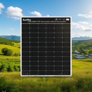 Panel Solar Monocristalino de Media Celda Tipo N Sunlike Solar LNEK-605M de 600W - Product Image 3