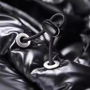 Veste matelassée pour homme, couleur personnalisée, col rabattu, imperméable, séchage rapide, respirante, épaisse, coupe-vent, capuche amovible, devant - Product Image 5