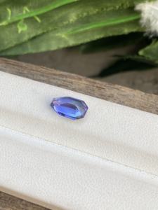 แว่นตา zoisite ธรรมชาติ2.19กะรัตอัญมณีหลวมสะอาดรูปทรงแฟนซีที่สวยงามได้รับการรับรอง - Product Image 5