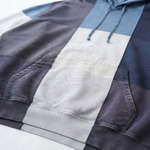 เสื้อฮู้ดดี้ผู้ชายแบบหนาพิเศษ สไตล์วินเทจ ล้างสีแบบแอซิดวอช ผ้าฝ้าย ทรงปกติ มีกระเป๋า ผ้าฟลีซ สตรีทแวร์ ผลิตตามสั่งจากโรงงาน - Product Image 6