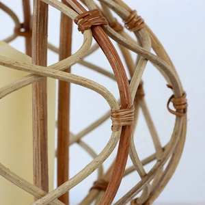 Glass Incense Holder Luxury Exquisite <b>Rattan</b> Candle Sleeve Holders for Wedding Banquet Dining Table Living Room Bedroom Decor - Product Image 6