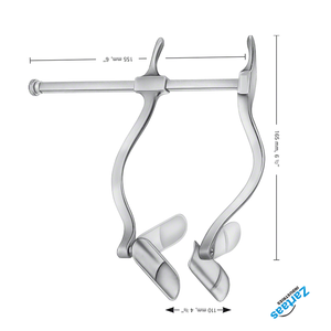 Retractor Rectal SMITH-BUIE de Acero Inoxidable de Alta Calidad, 175 mm, Fabricante y Exportador de Instrumentos Quirúrgicos - Product Image 3