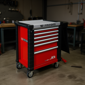 Soporte Lateral para Bolsas de Basura Facom con Tapa y Pedal, Gabinetes para Herramientas - Product Image 3