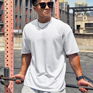 เสื้อยืดแขนสั้นลำลองผู้ชาย ผ้าฝ้าย 100% ไซส์ใหญ่ - Product Image 2