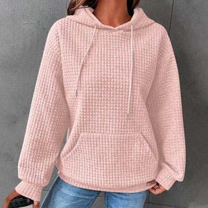 Pull et sweat à capuche personnalisé pour femmes à épaules tombantes 500 gsm 100% coton surdimensionné de haute qualité sweat à capuche pour femmes - Product Image 4