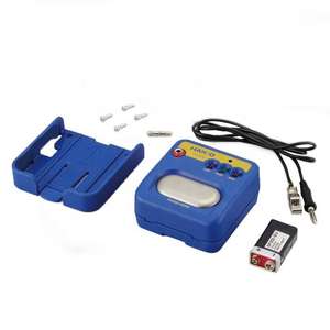 Hakko FG470 Testeur de système antistatique pour les flux de soudage LED + Buzzer Testeur de dragonne de batterie avec support de montage - Product Image 4