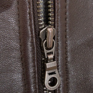 Chaqueta de cuero de invierno de moda para hombre de estilo callejero directo de fábrica de alta calidad con 2 bolsillos laterales personalizados chaqueta de cuero para hombre - Product Image 6