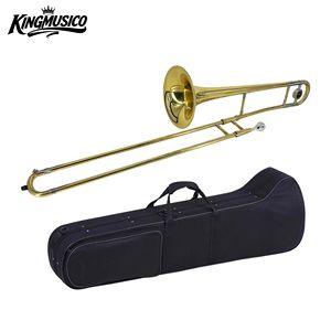 Trombón Alto Bb <span class=keywords><strong>de</strong></span> Latón Profesional para Principiantes, Juego Completo con Estuche y Accesorios, Instrumento Musical OEM - Product Image 1